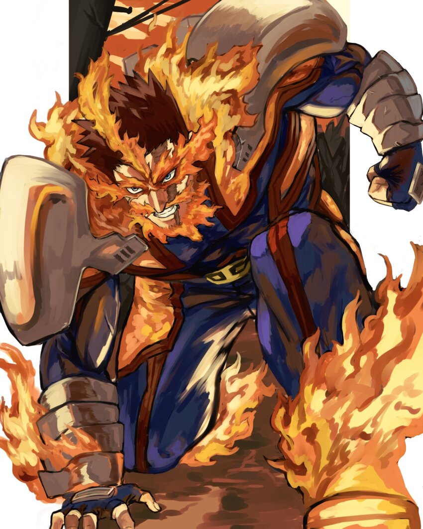 Endeavor (Boku No Hero Academia) Rule 34 Image