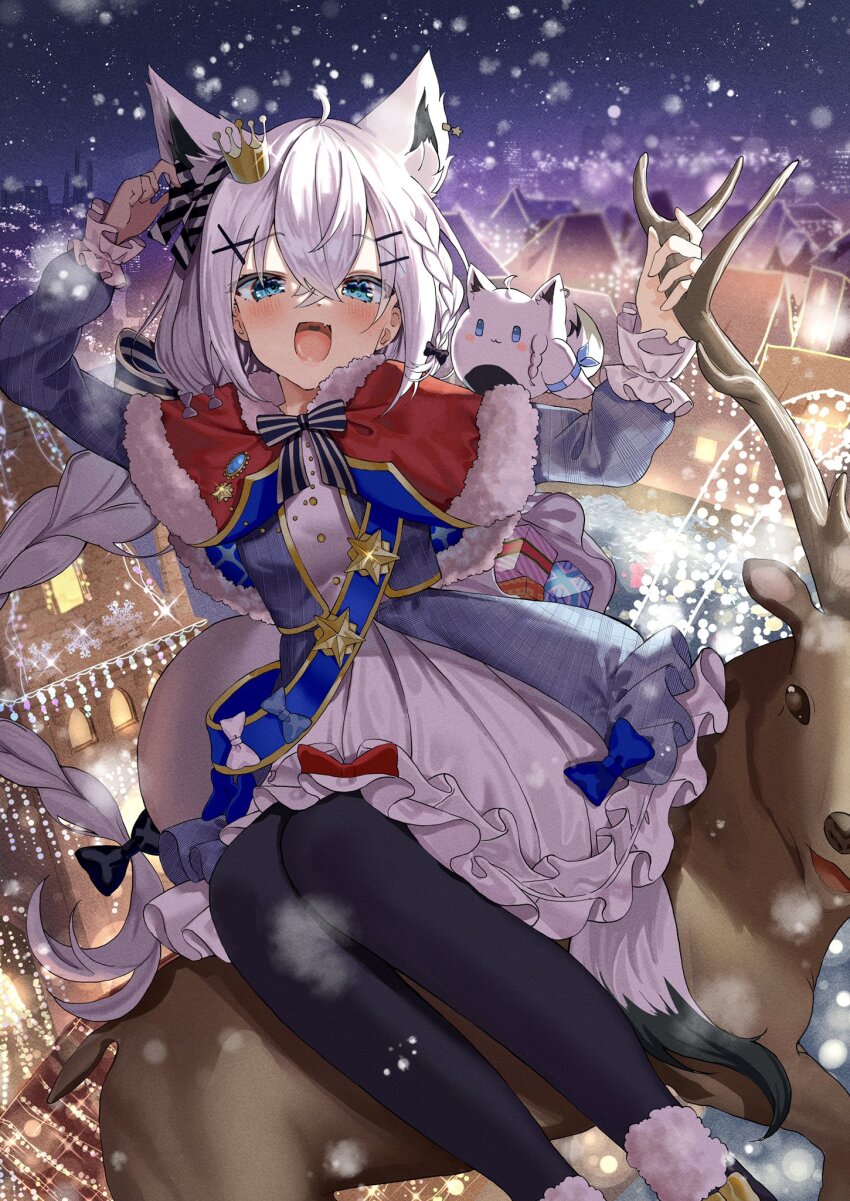 Shirakami Fubuki (Christmas) Rule 34 Image