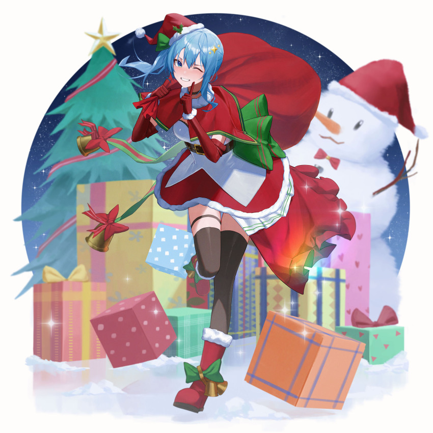 Hoshimachi Suisei (Christmas) Rule 34 Image