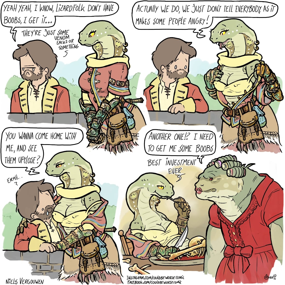 4 Panel Comic Rule 34 Image