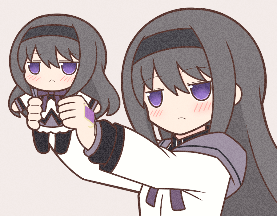 Akemi Homura (Mahou Shoujo Madoka Magica) Rule 34 Image