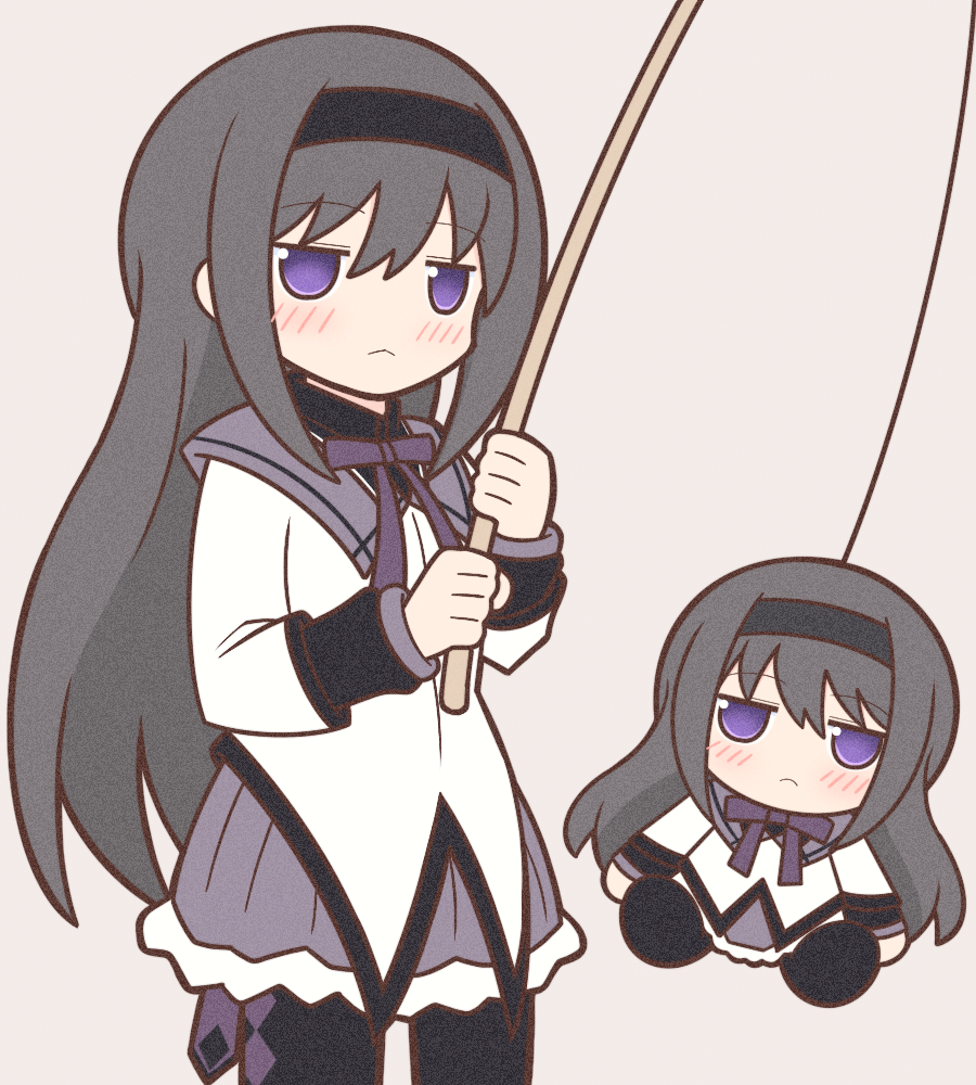 Akemi Homura (Mahou Shoujo Madoka Magica) Rule 34 Image