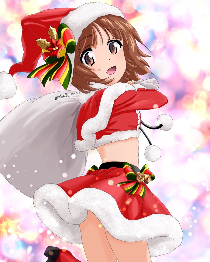 Nishizumi Miho (Christmas) Rule 34 Image