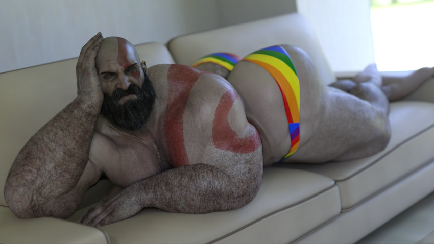 Kratos (God Of War) Rule 34 Image