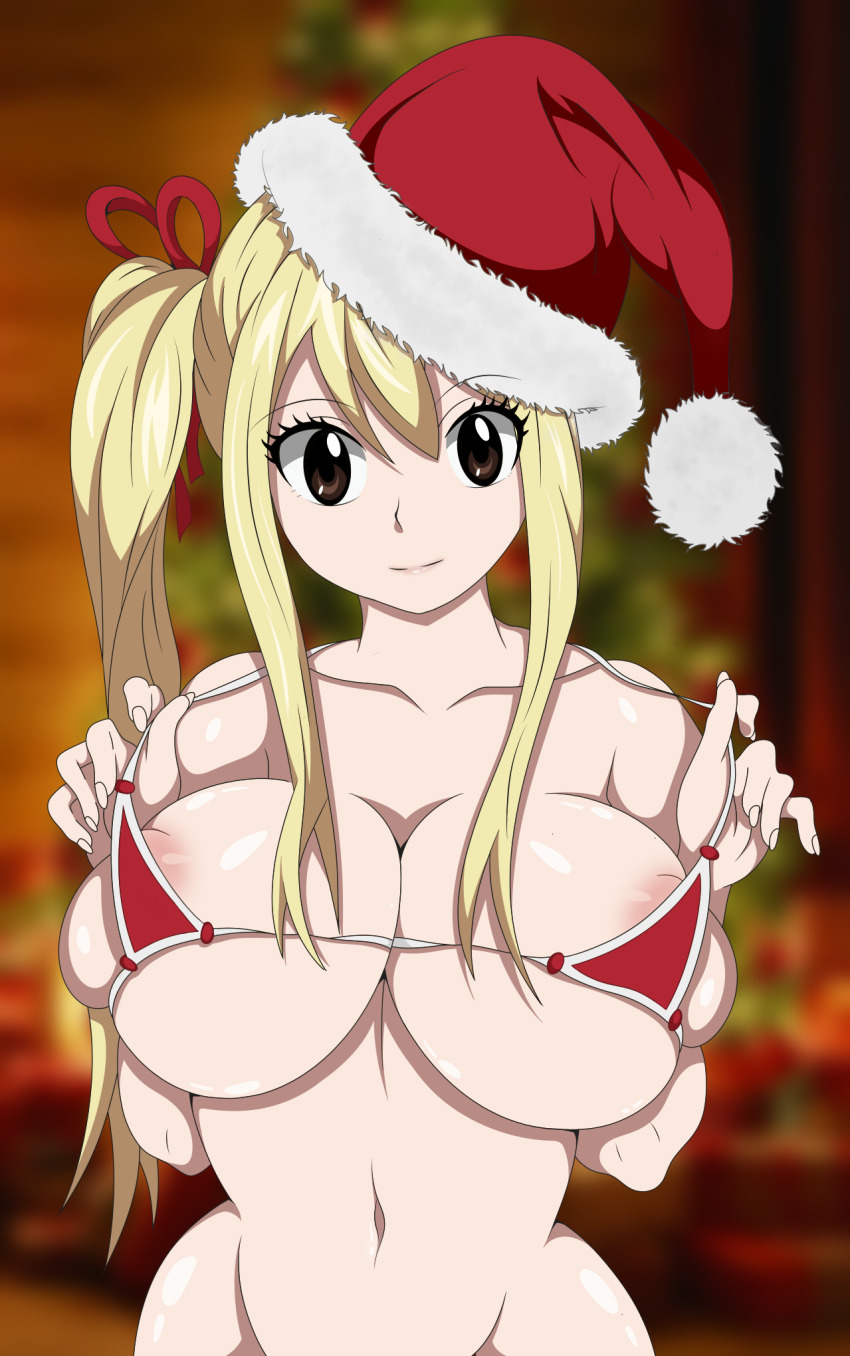 Lucy Heartfilia (Christmas) Rule 34 Image