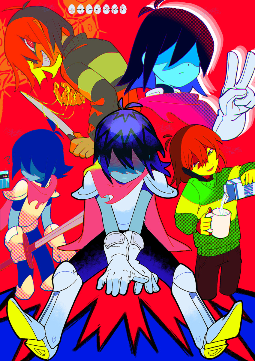 Kris (Deltarune) Rule 34 Image