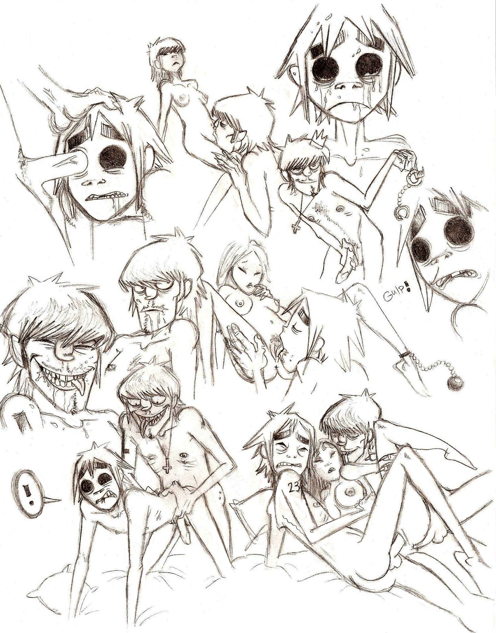 2d (Gorillaz) Rule 34 Image