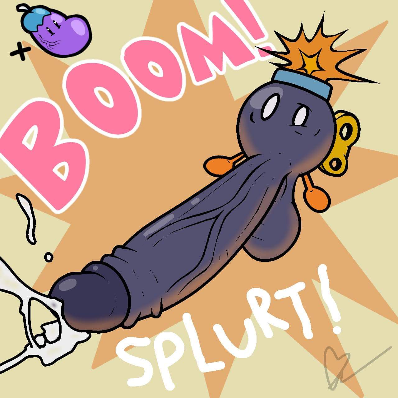 Bob-Omb (Mario (Series)) Rule 34 Image