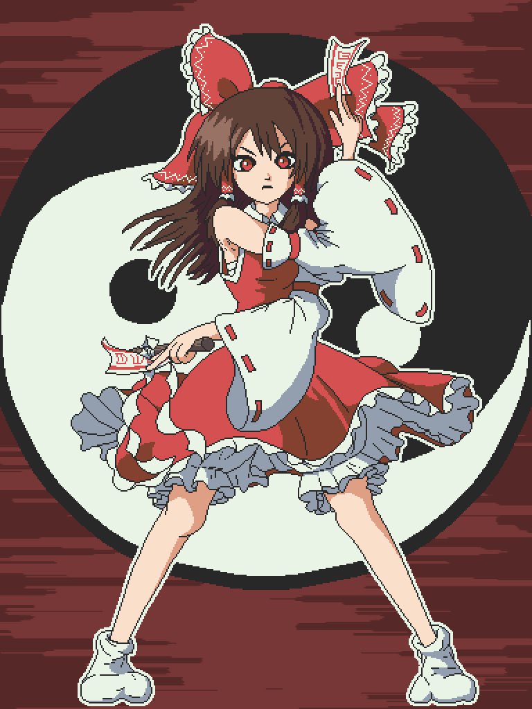 Hakurei Reimu (Touhou) Rule 34 Image
