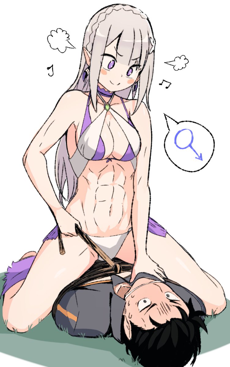 Emilia (Re:Zero) Rule 34 Image