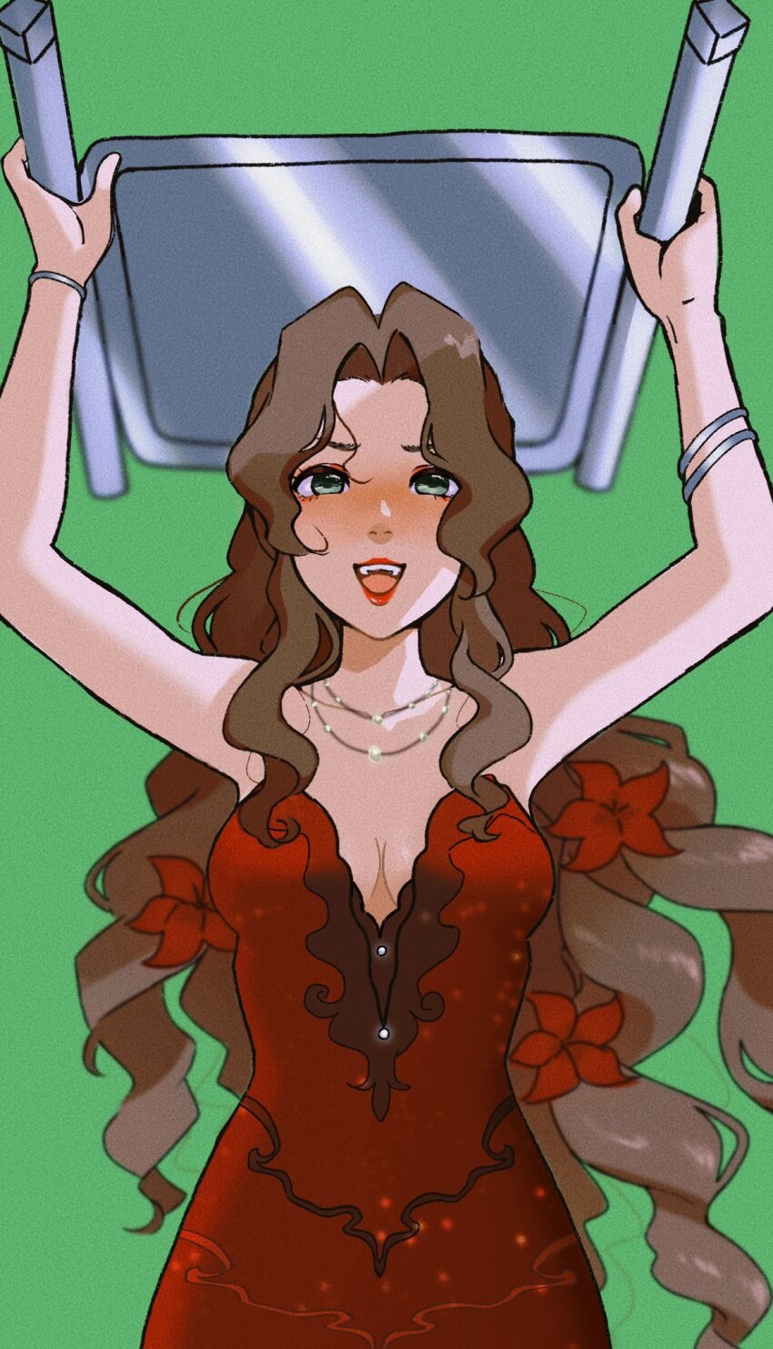 Aerith Gainsborough (Final Fantasy) Rule 34 Image