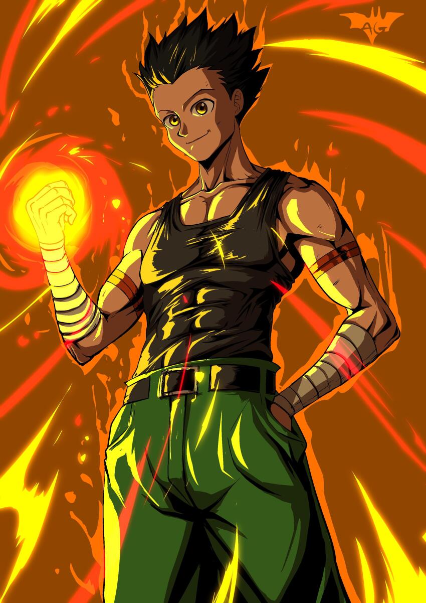 Gon Freecss (Hunter X Hunter) Rule 34 Image