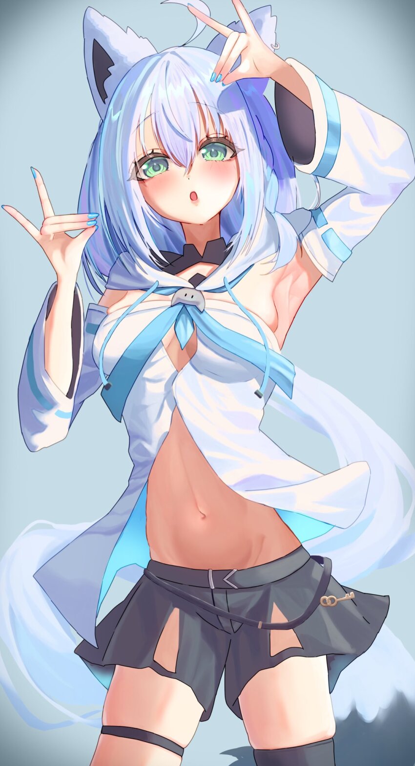 Shirakami Fubuki (Hololive) Rule 34 Image