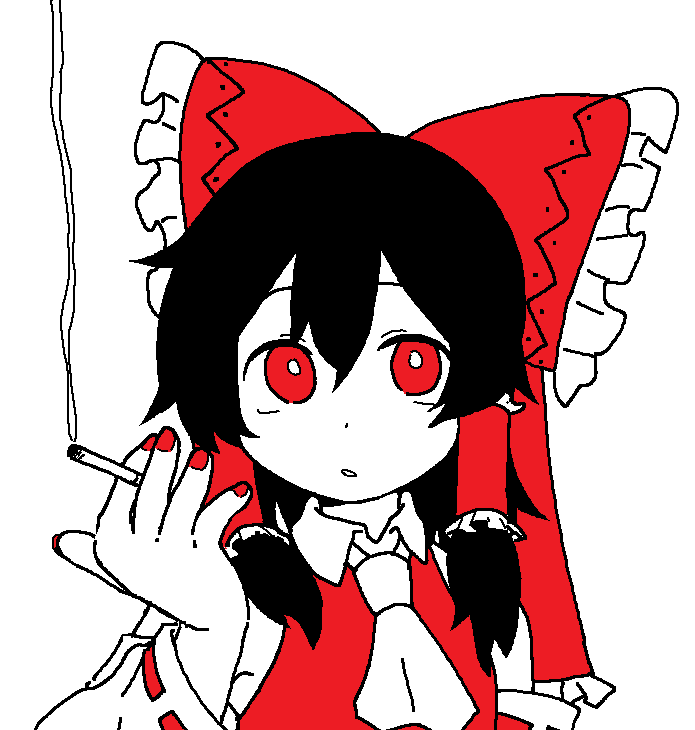 Hakurei Reimu (Touhou) Rule 34 Image