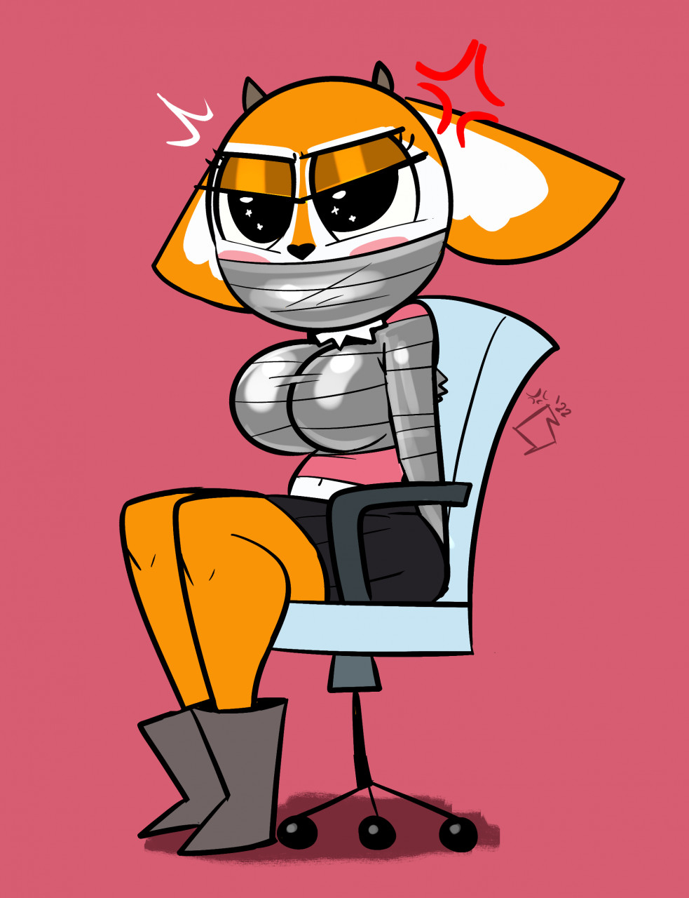 Tsunoda (Aggressive Retsuko) Rule 34 Image