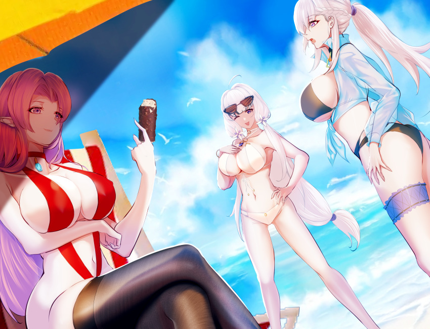 Belfast (Azur Lane) Rule 34 Image