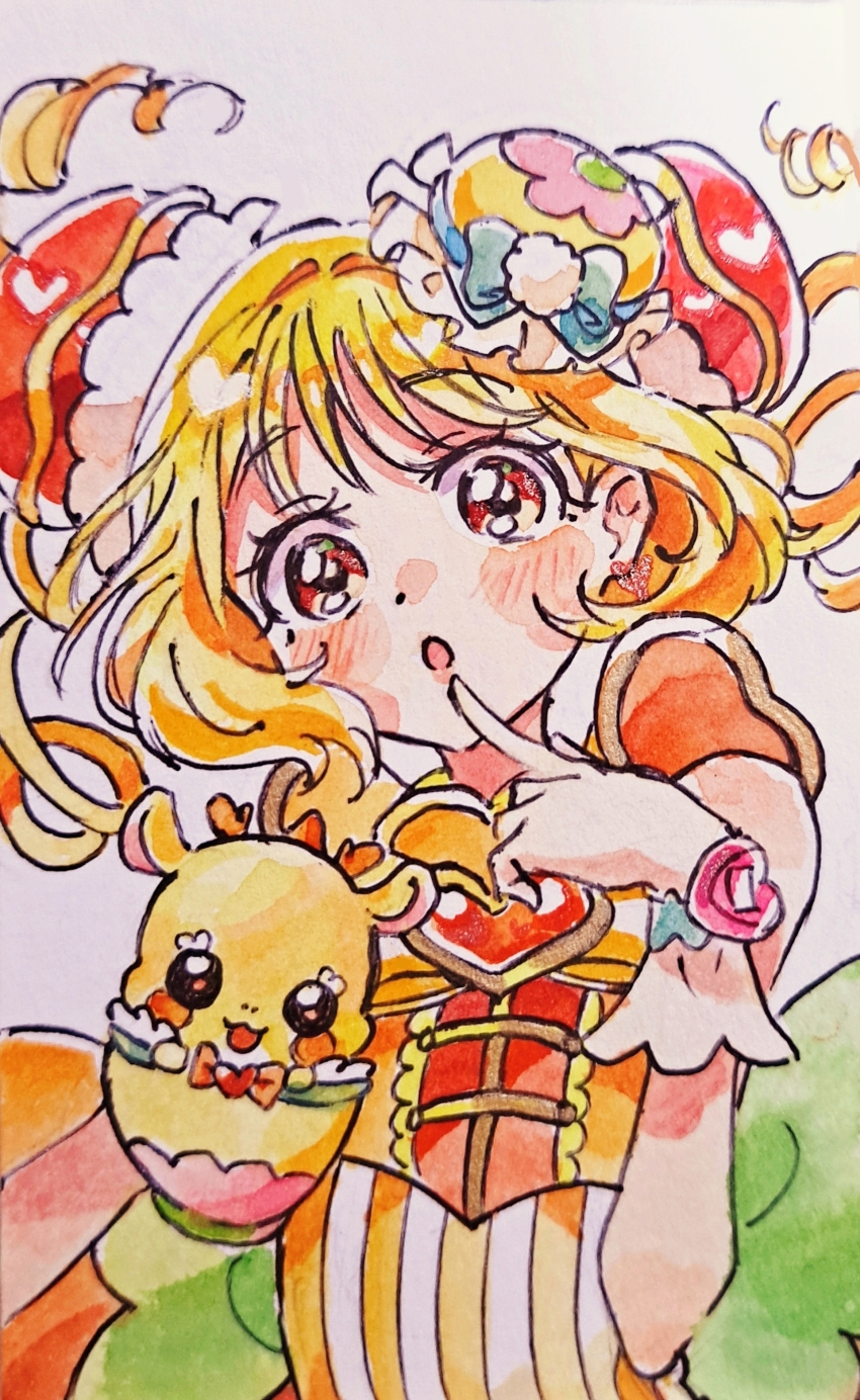 Cure Yum-Yum (Delicious Party Precure) Rule 34 Image