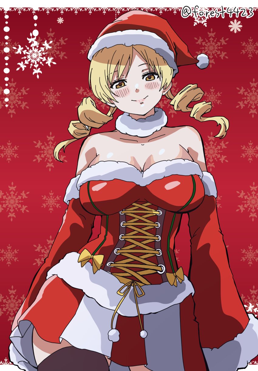 Tomoe Mami (Christmas) Rule 34 Image