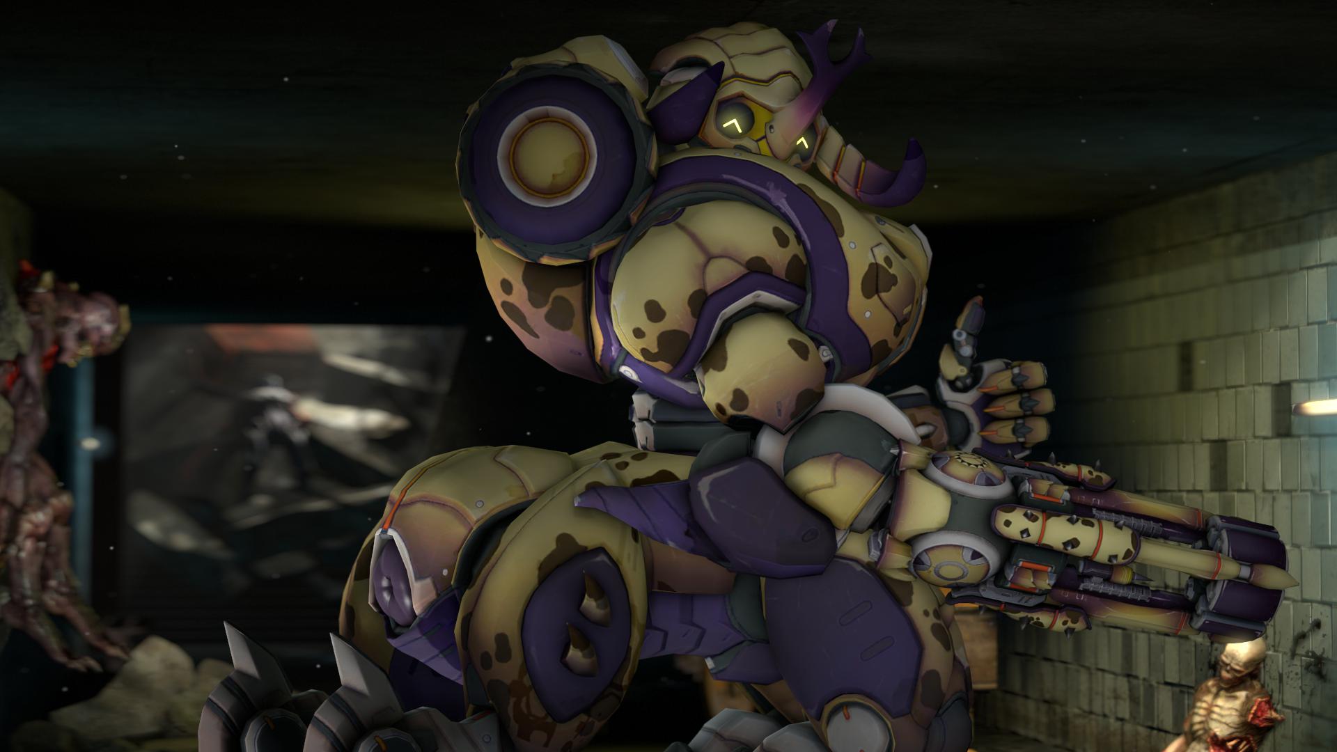 Megasoma Orisa (Overwatch) Rule 34 Image