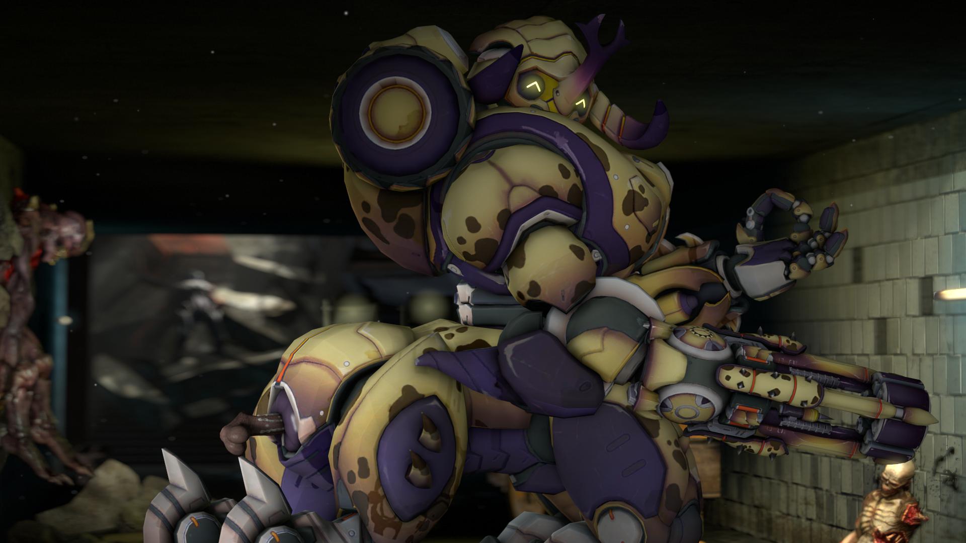 Megasoma Orisa (Overwatch) Rule 34 Image