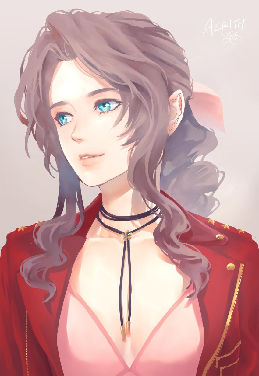 Aerith Gainsborough (Final Fantasy) Rule 34 Image