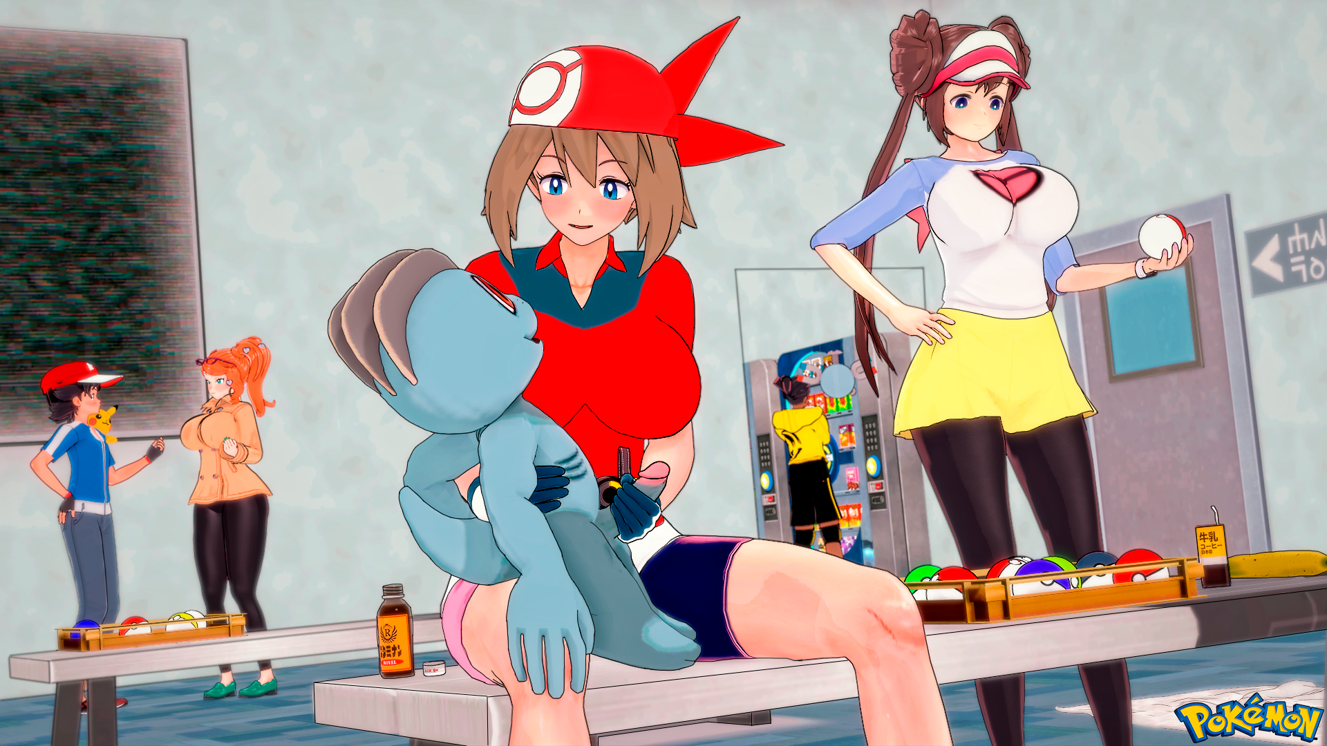 Ash Ketchum (Koikatsu!) Rule 34 Image