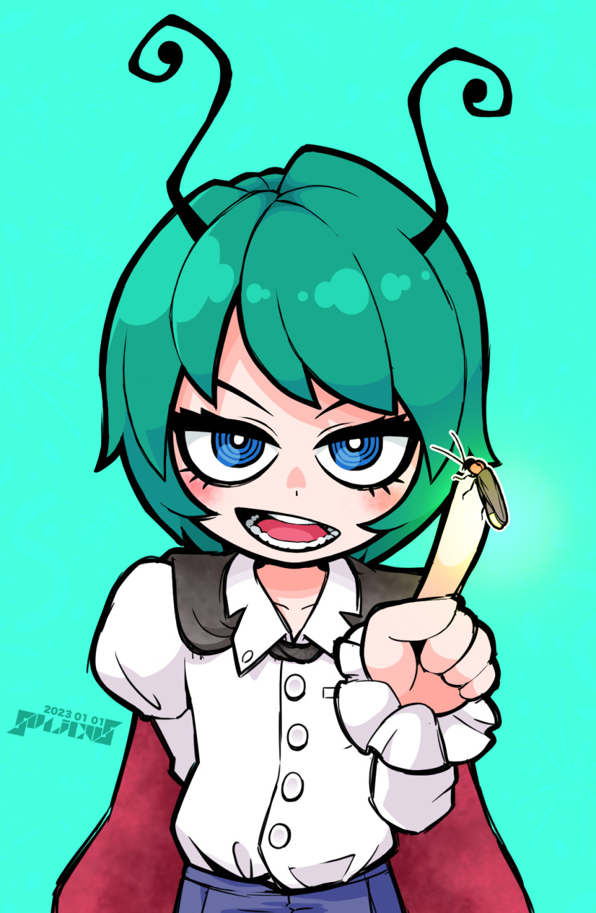 Wriggle Nightbug (Touhou) Rule 34 Image