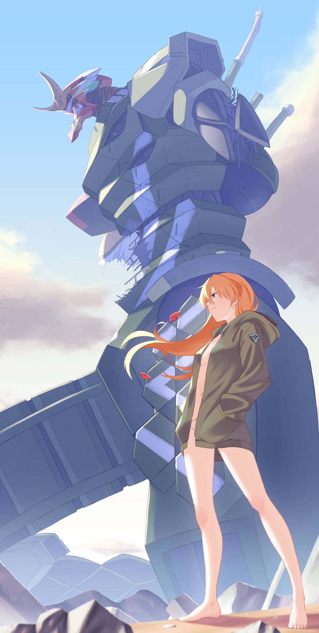 Eva 02 (Neon Genesis Evangelion) Rule 34 Image