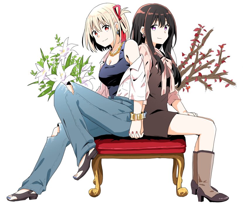 Inoue Takina (Lycoris Recoil) Rule 34 Image