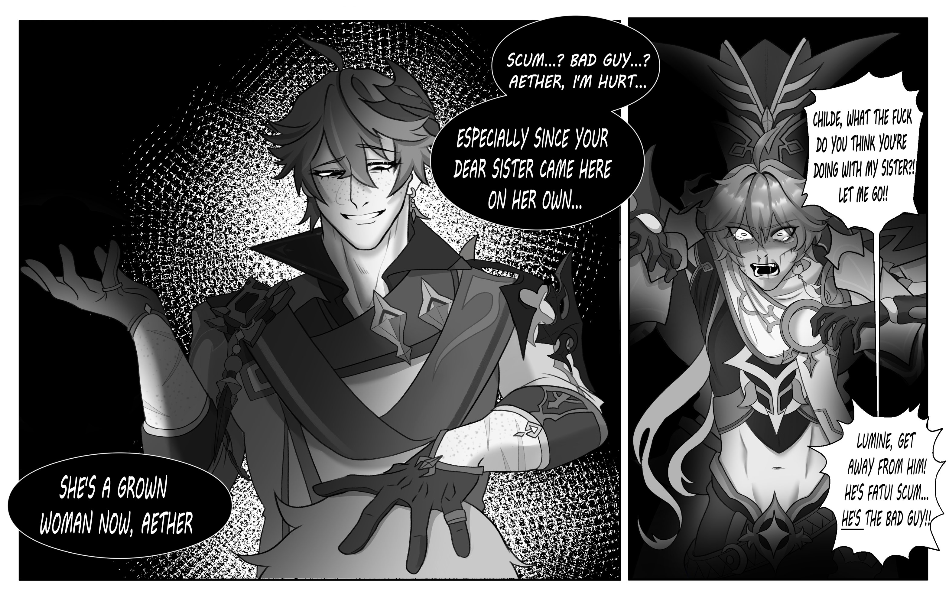 Aether (Genshin Impact) Rule 34 Image