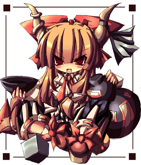 Ibuki Suika (Touhou) Rule 34 Image