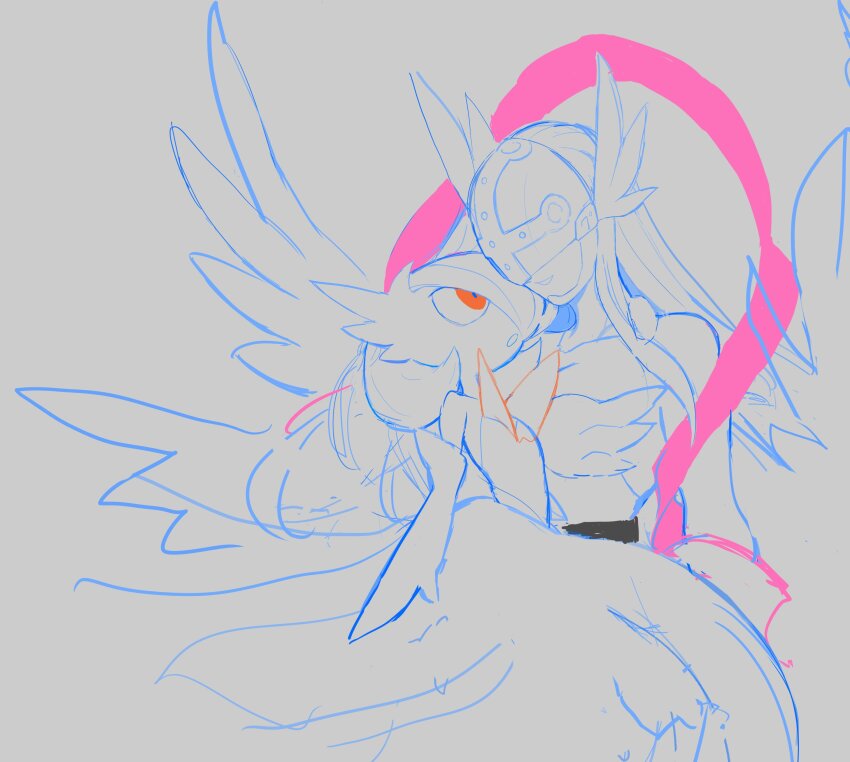 Angewomon (Digimon) Rule 34 Image