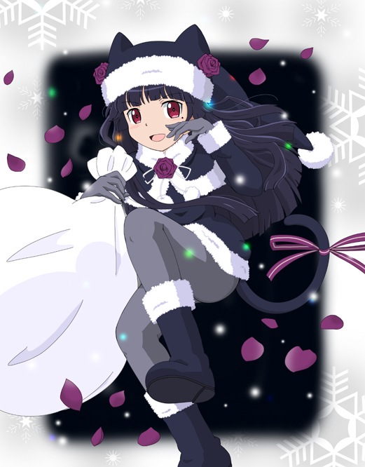 Gokou Ruri (Christmas) Rule 34 Image