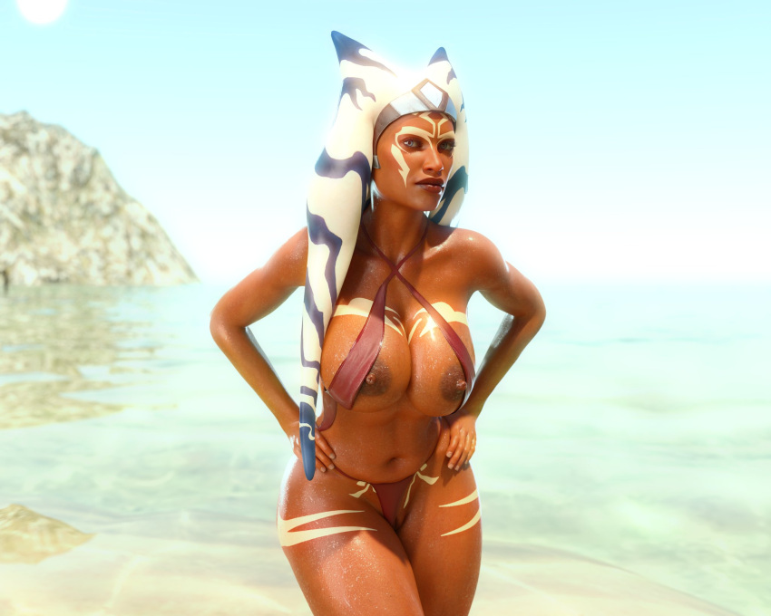 Ahsoka Tano (Star Wars) Rule 34 Image