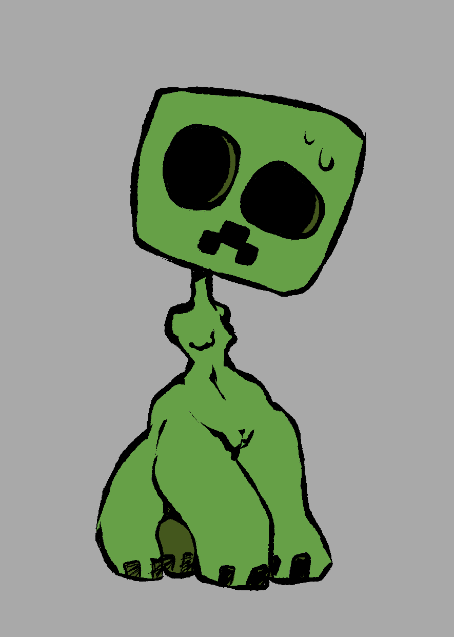 Creeper (Minecraft) Rule 34 Image