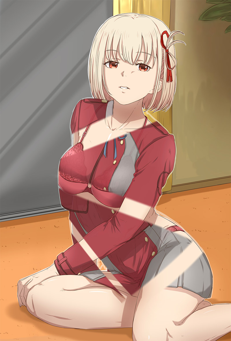 Nishikigi Chisato (Lycoris Recoil) Rule 34 Image
