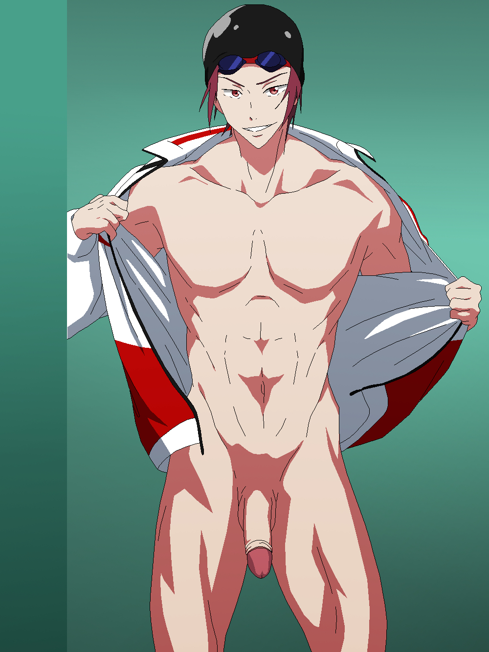 Matsuoka Rin (Free!) Rule 34 Image
