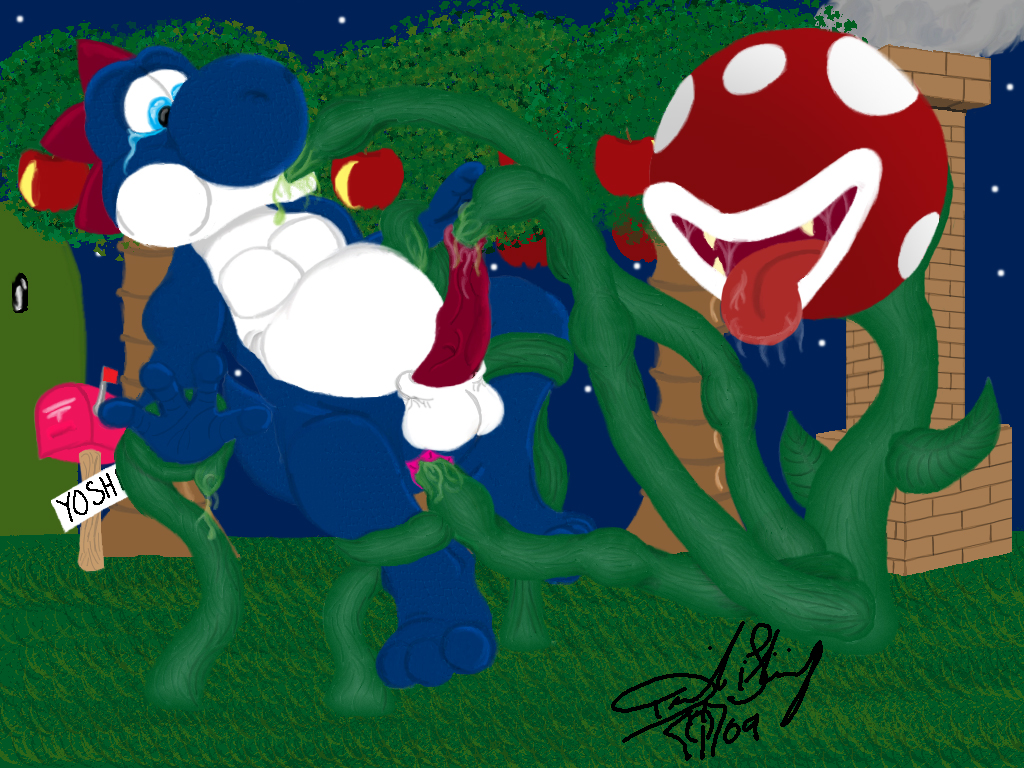 Piranha Plant (Mario (Series)) Rule 34 Image
