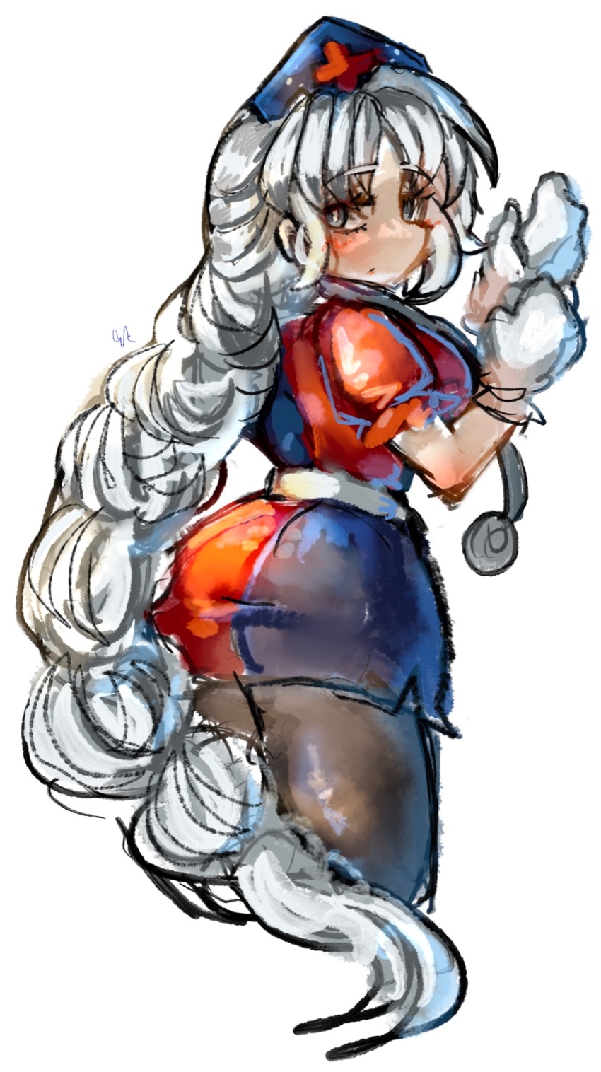 Yagokoro Eirin (Touhou) Rule 34 Image