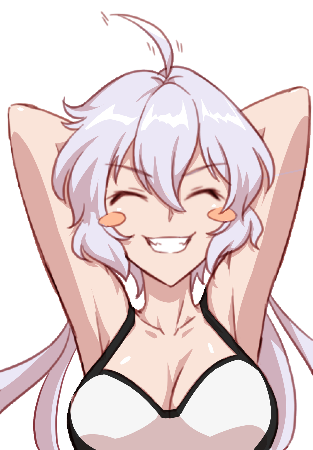 Yukine Chris (Senki Zesshou Symphogear) Rule 34 Image