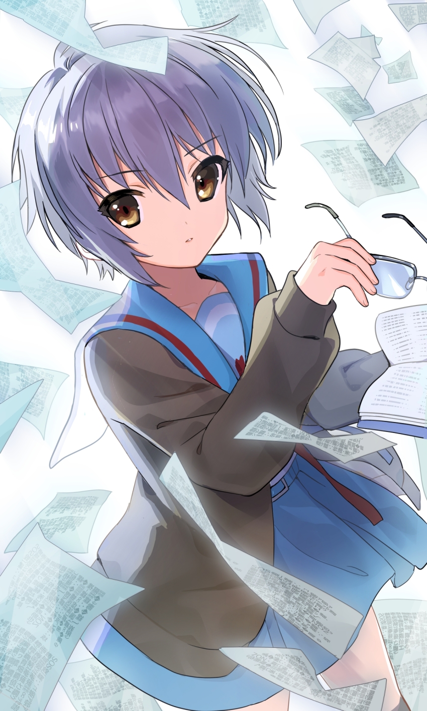 Nagato Yuki (Suzumiya Haruhi No Yuuutsu) Rule 34 Image