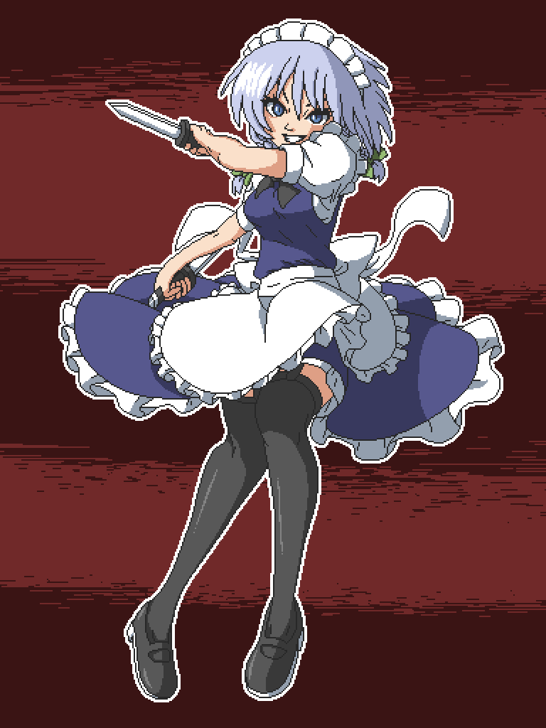 Izayoi Sakuya (Embodiment Of Scarlet Devil) Rule 34 Image