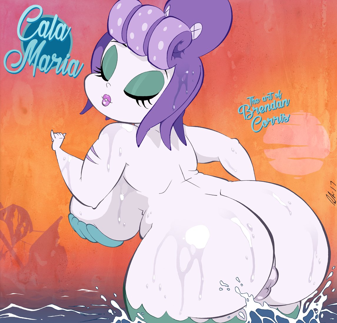Cala Maria (Cuphead (Game)) Rule 34 Image