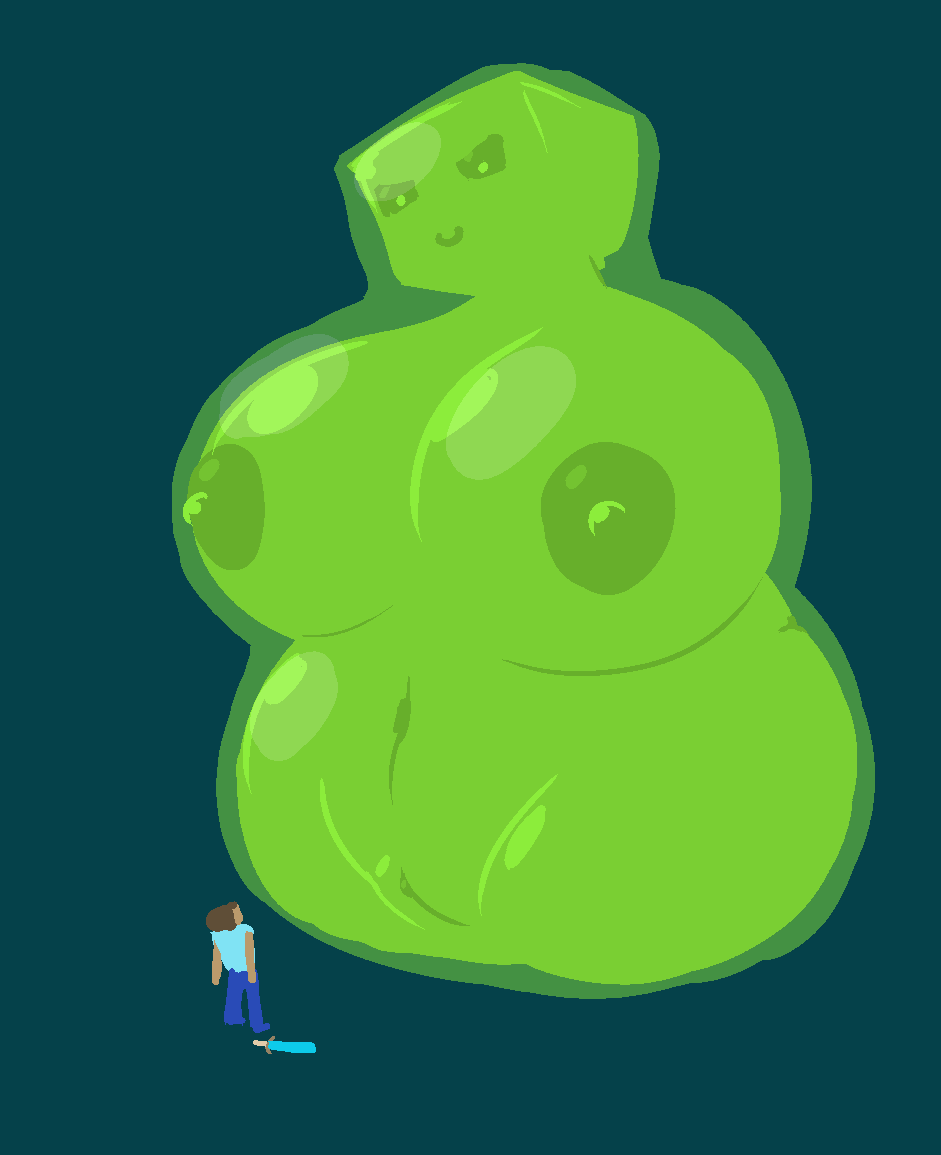 Slime (Minecraft) Rule 34 Image