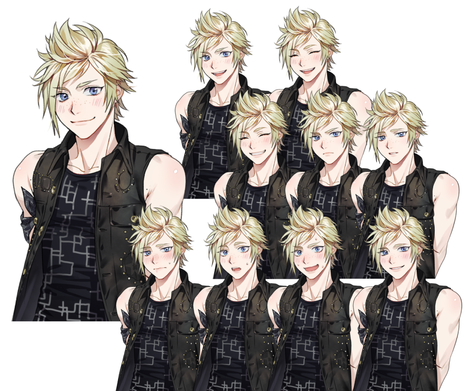 Prompto Argentum (Final Fantasy) Rule 34 Image