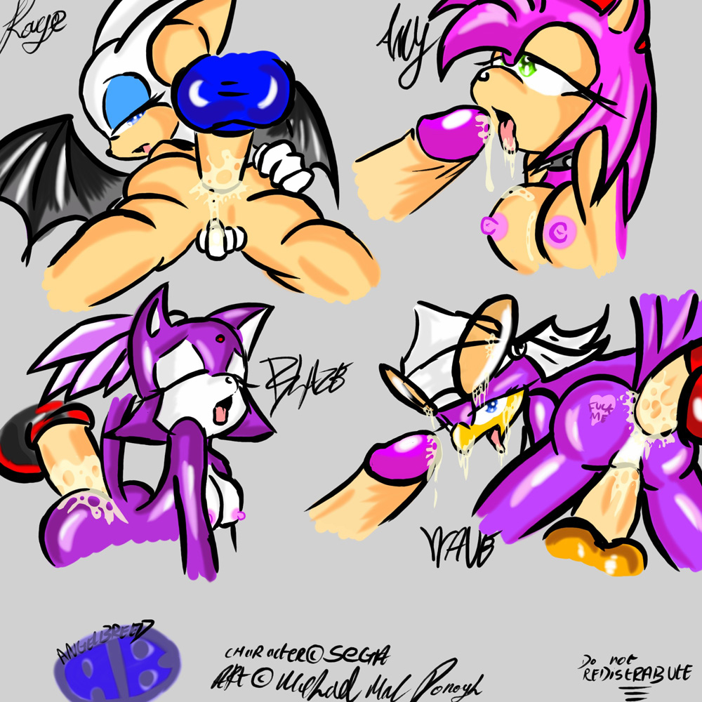 Amy Rose (Sega) Rule 34 Image