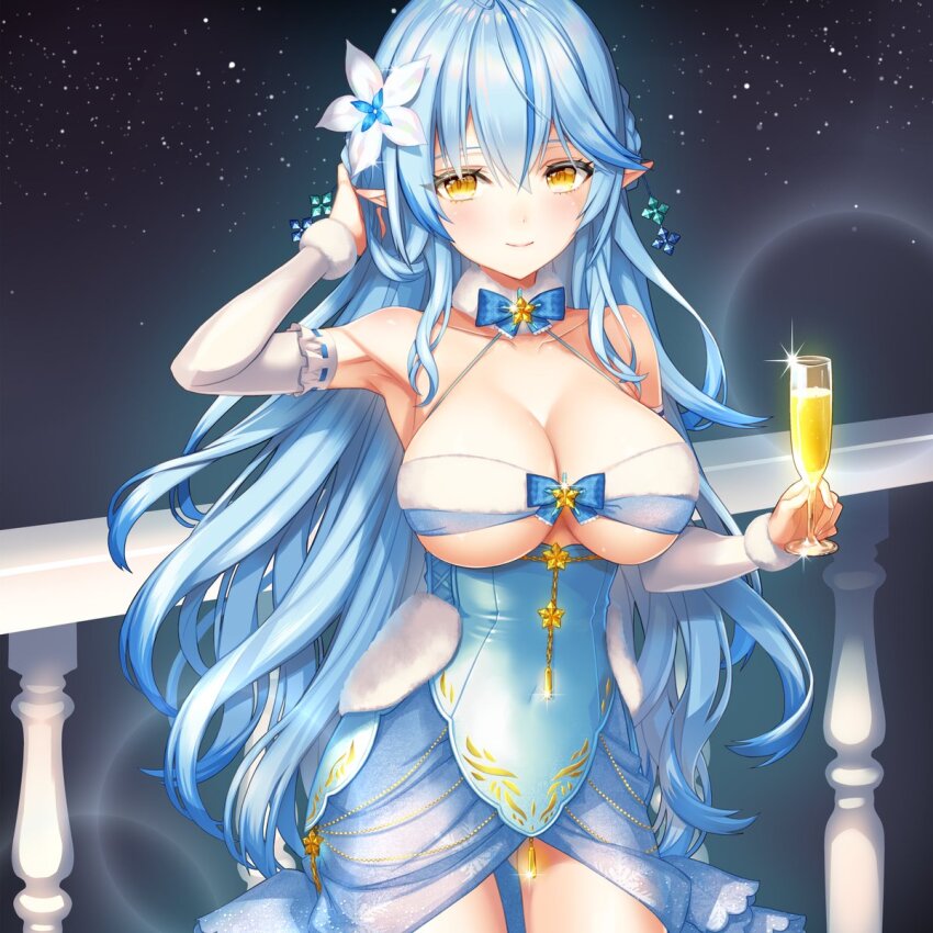 Yukihana Lamy (Hololive) Rule 34 Image