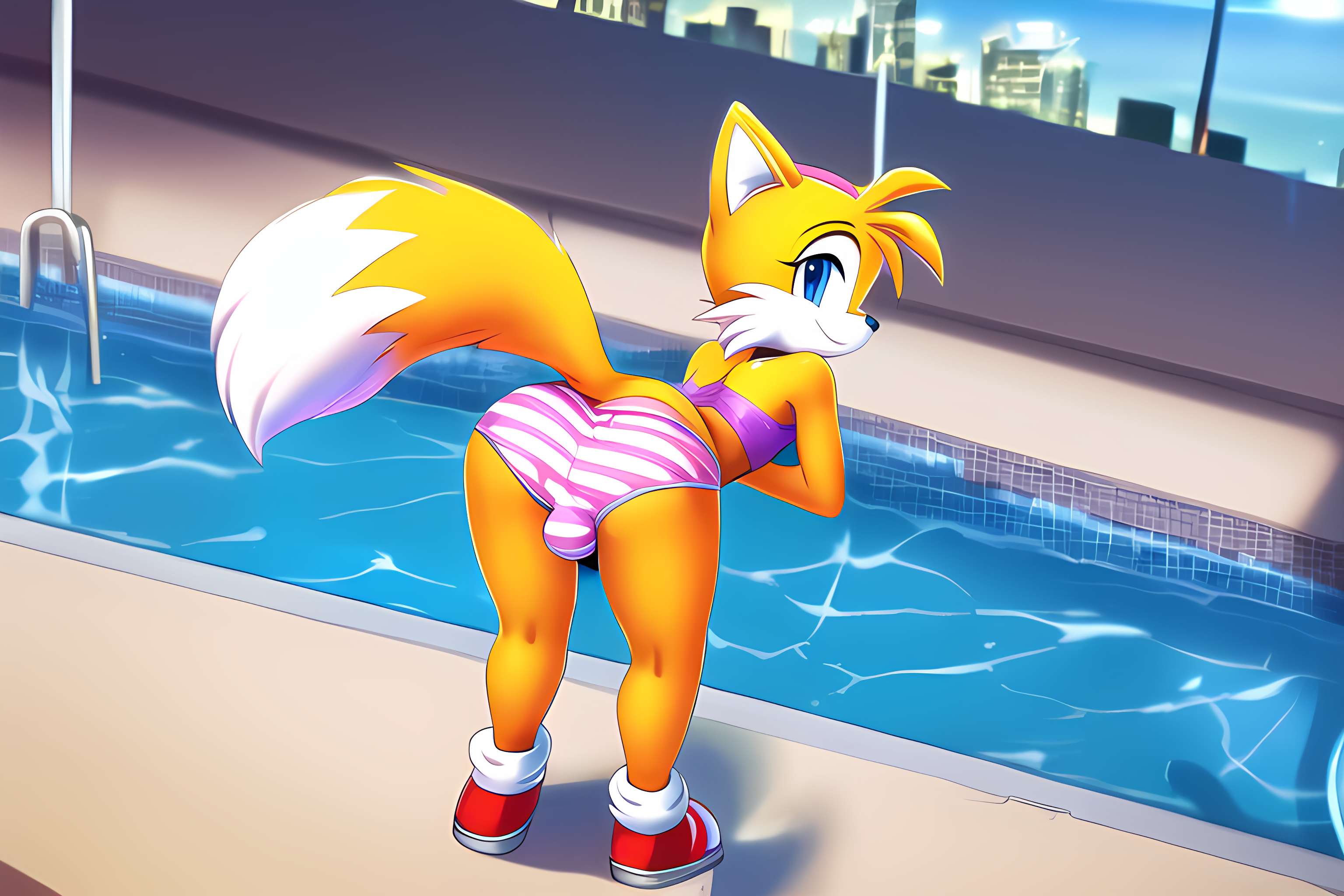 Feminine Tails (Sonic (Series)) Rule 34 Image