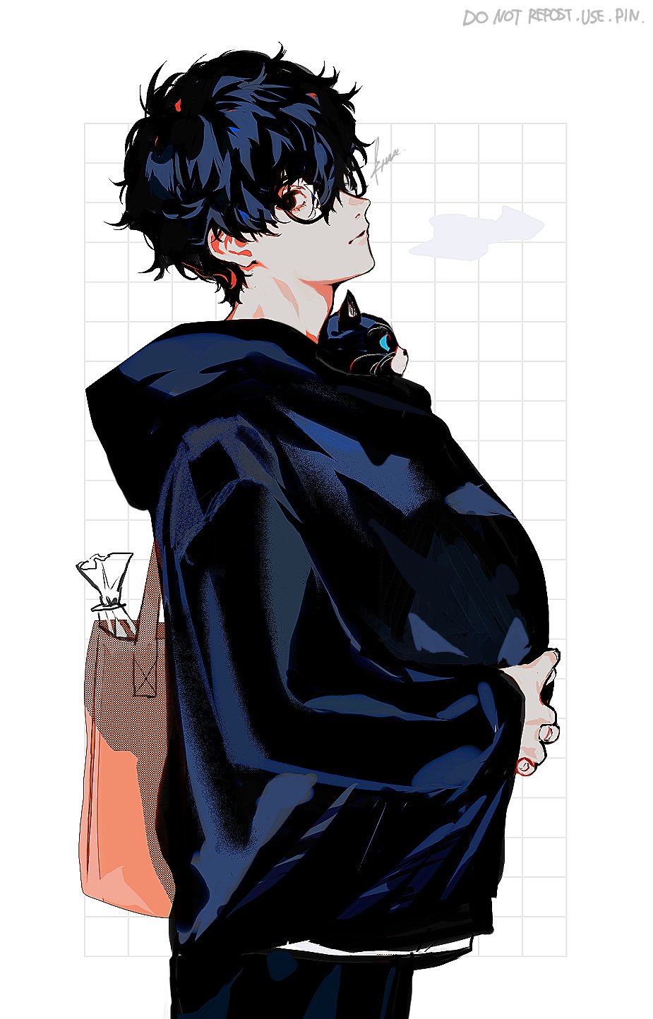 Amamiya Ren (Morgana (Persona 5)) Rule 34 Image