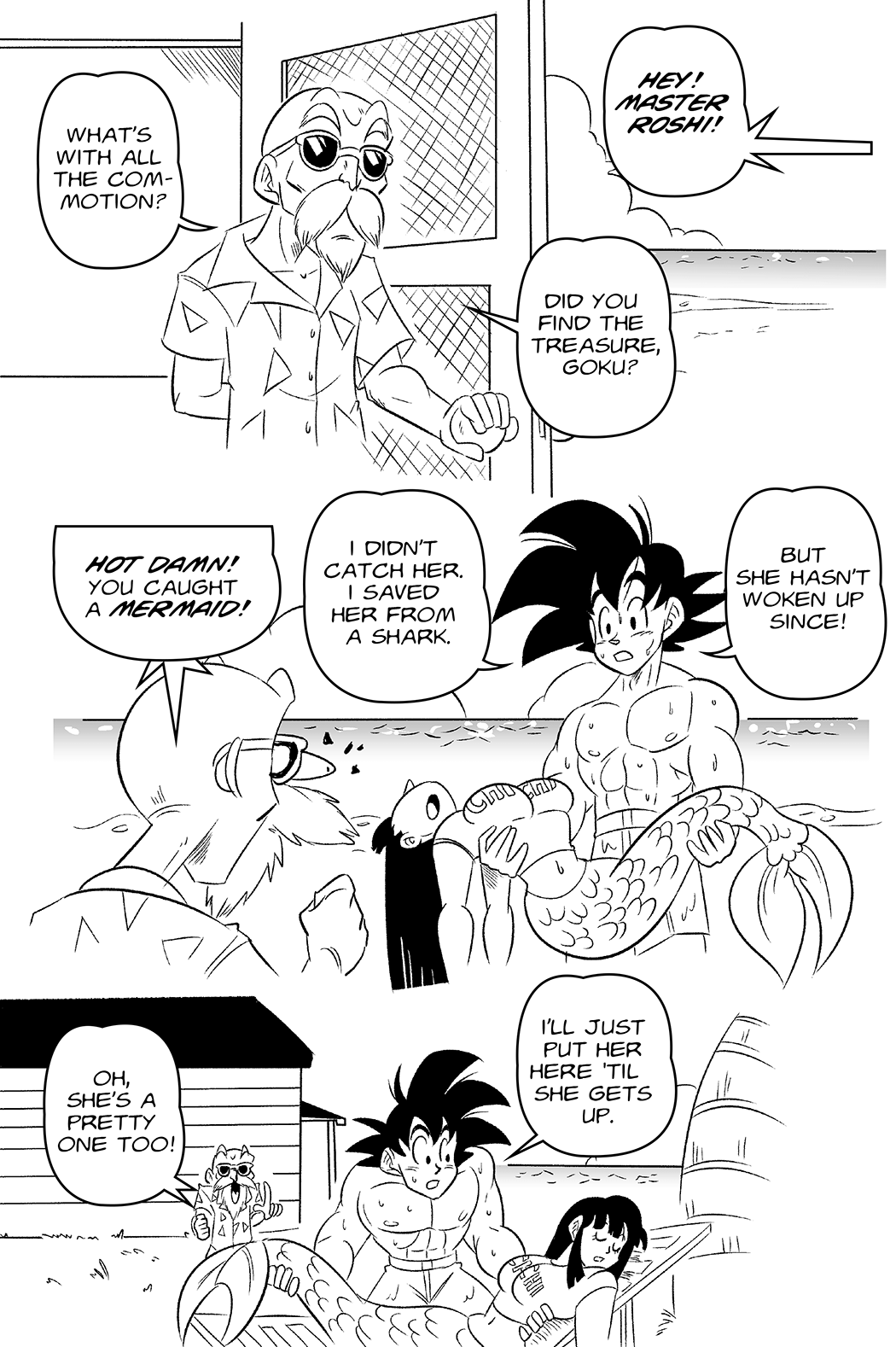 Chi-Chi (Dragon Ball) Rule 34 Image